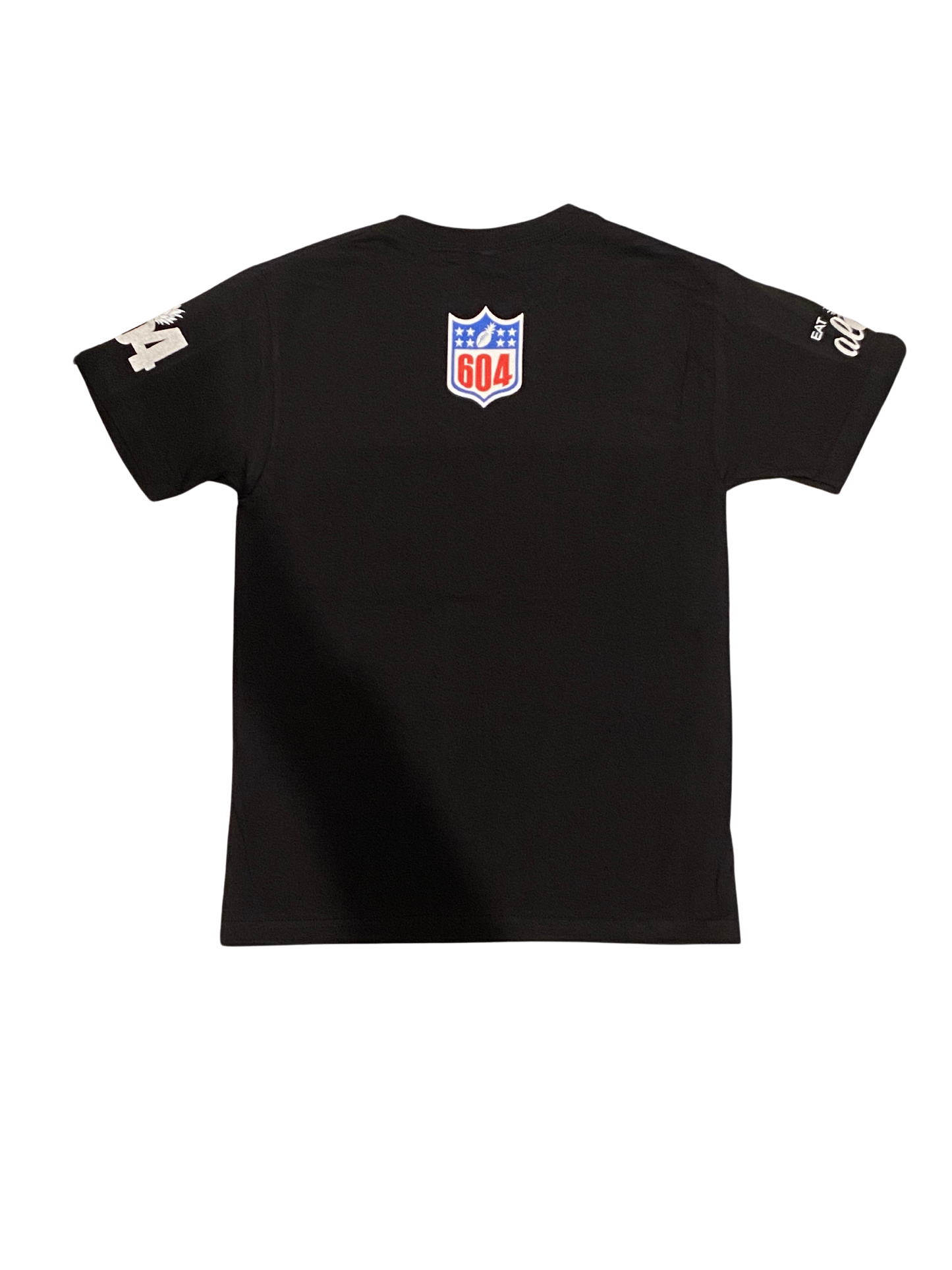 Football Tees - Black/Silver